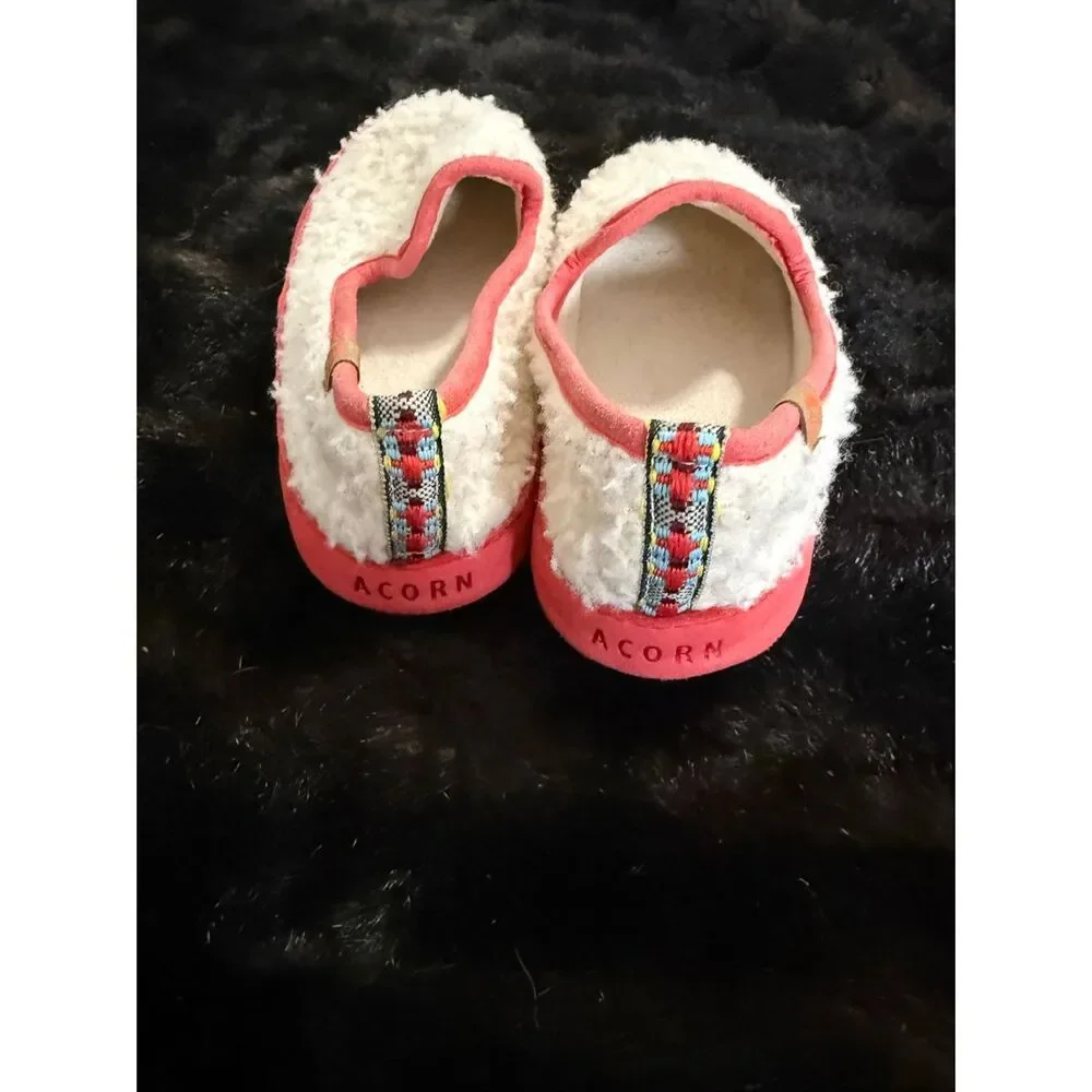 Acorn Kid's L'il Bristol Loafer Berber Upper, Ewe, Size Kids 3 4 slipper shoes
